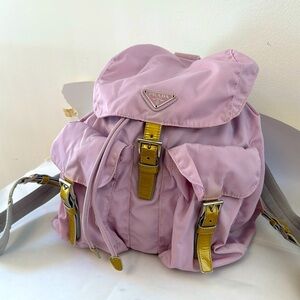 Authentic vintage Prada nylon backpack from early 2000’s